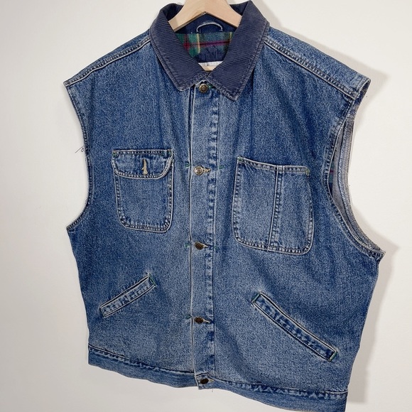 NORTHWOODS | VINTAGE MEN'S JEANS VEST - Picture 2 of 13